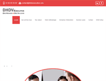 Tablet Screenshot of dhdvexecutive.com